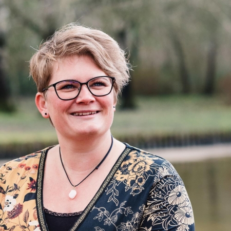 Portrait du photographe de la famille Drenthe, Annemiek Kinneging, des Pays-Bas