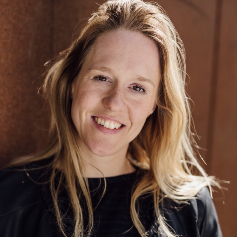 Portrait of Utrecht family photographer Chantal Brands, of the Netherlands