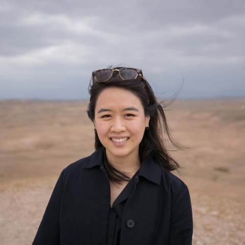 Portrait of Paris family photographer Faith Iskandar